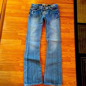BKE Sabrina mid rise stretch denim jeans size 28 x 33 1/2
